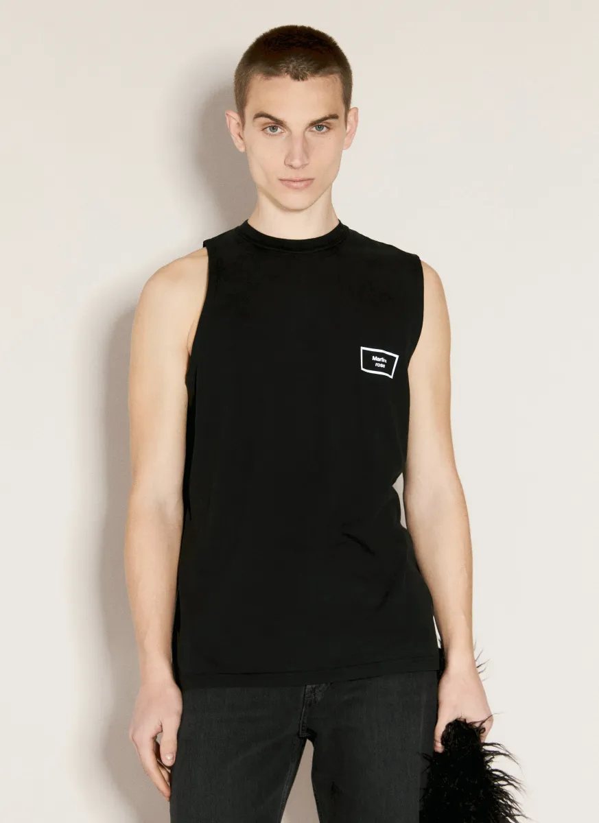 Logo Print Tank Top