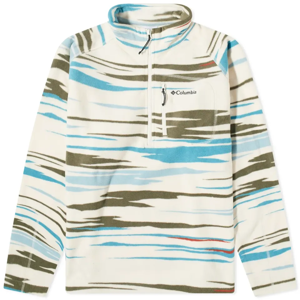 Fast Trek Printed Half Zip Fleece