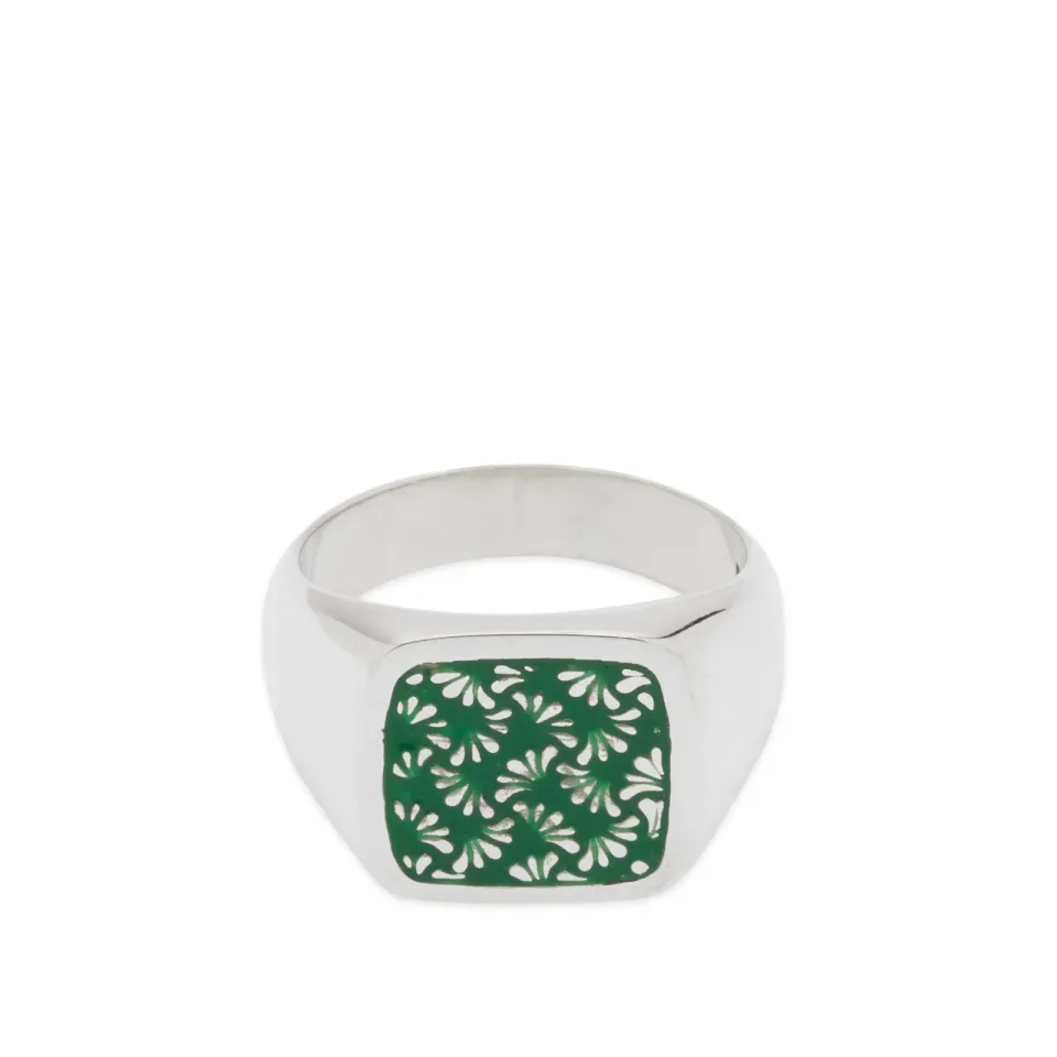 Floral Signet Ring