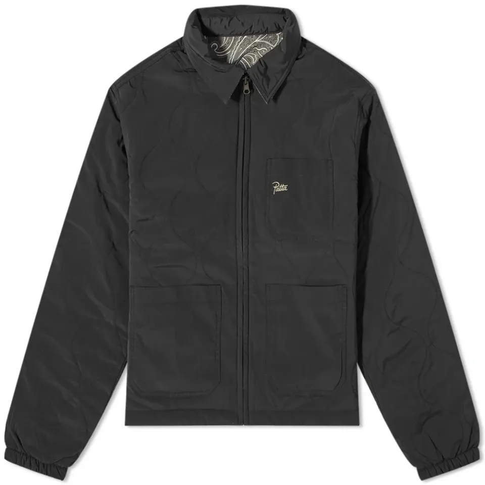 Paisley Reversible Quilted Jacket