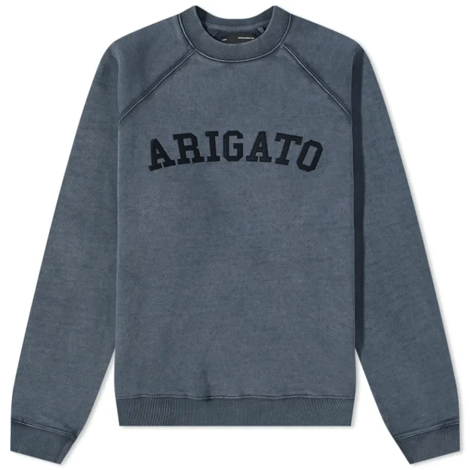College Logo Crew Sweat
