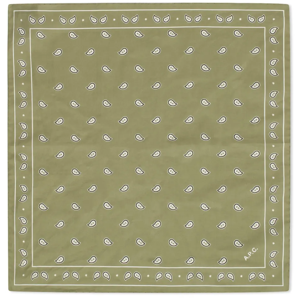 A.P.C. Paisley Bandana Neckerchief