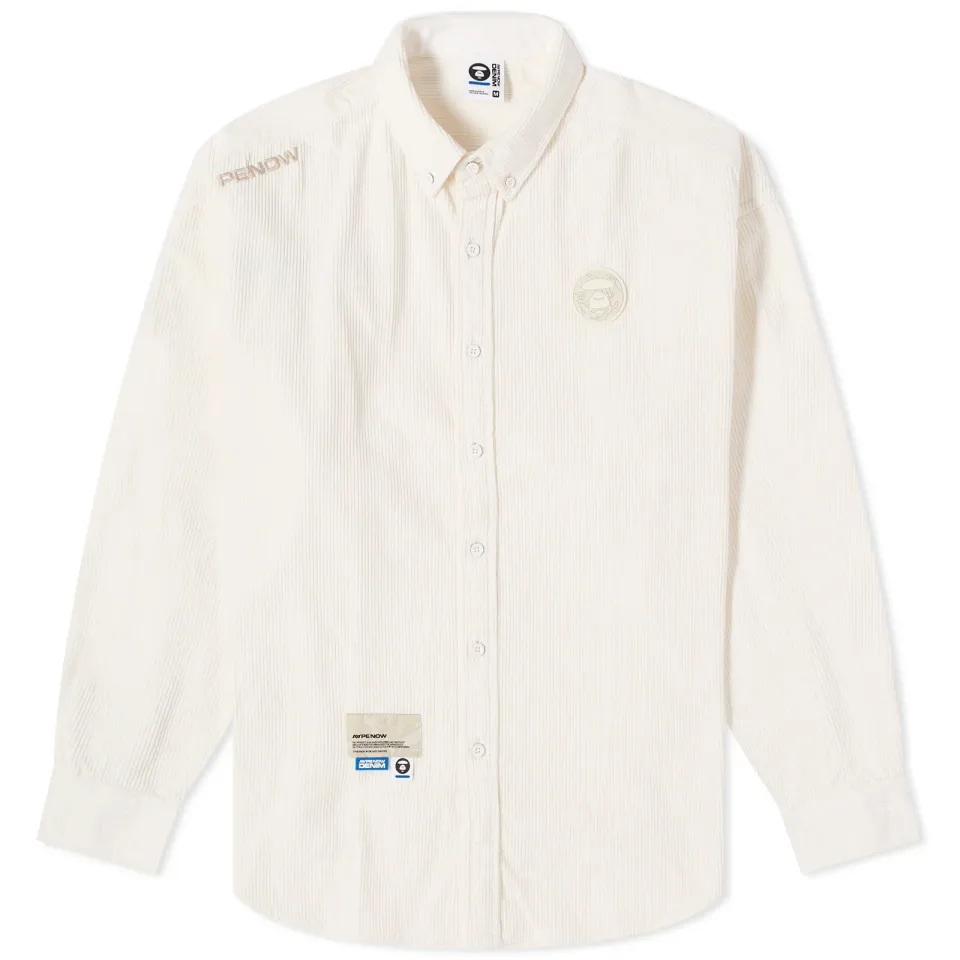AAPE Now Cord Loose Fit Shirt