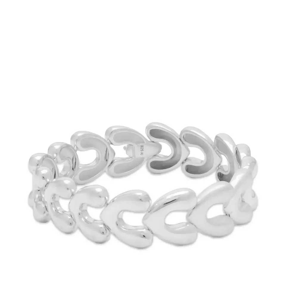 Small Heart Link Bracelet