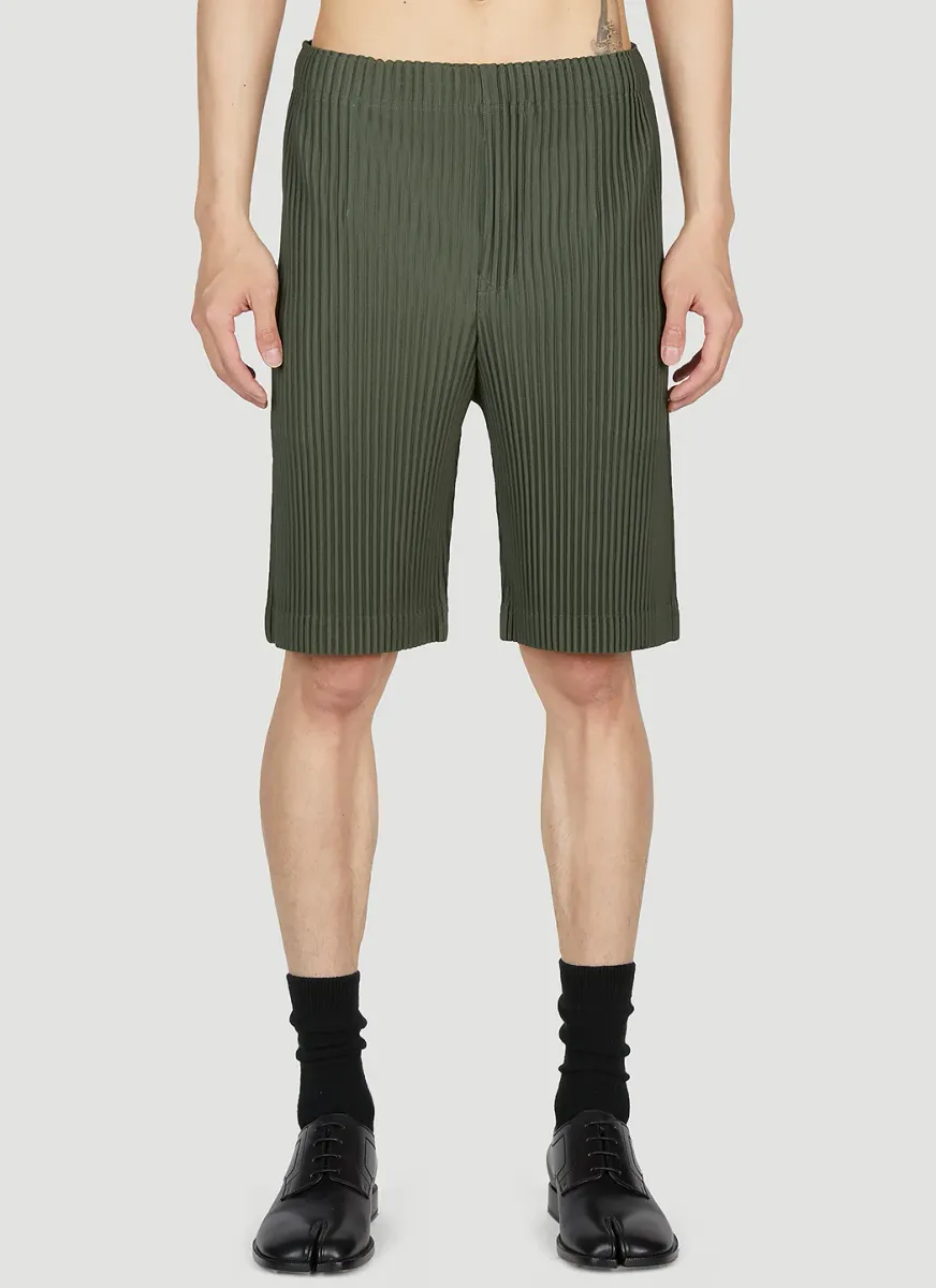 Plisse Shorts
