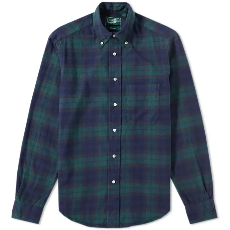 Plaid Flannel Shirt