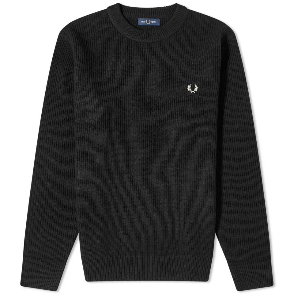 Textured Lambswool Jumper