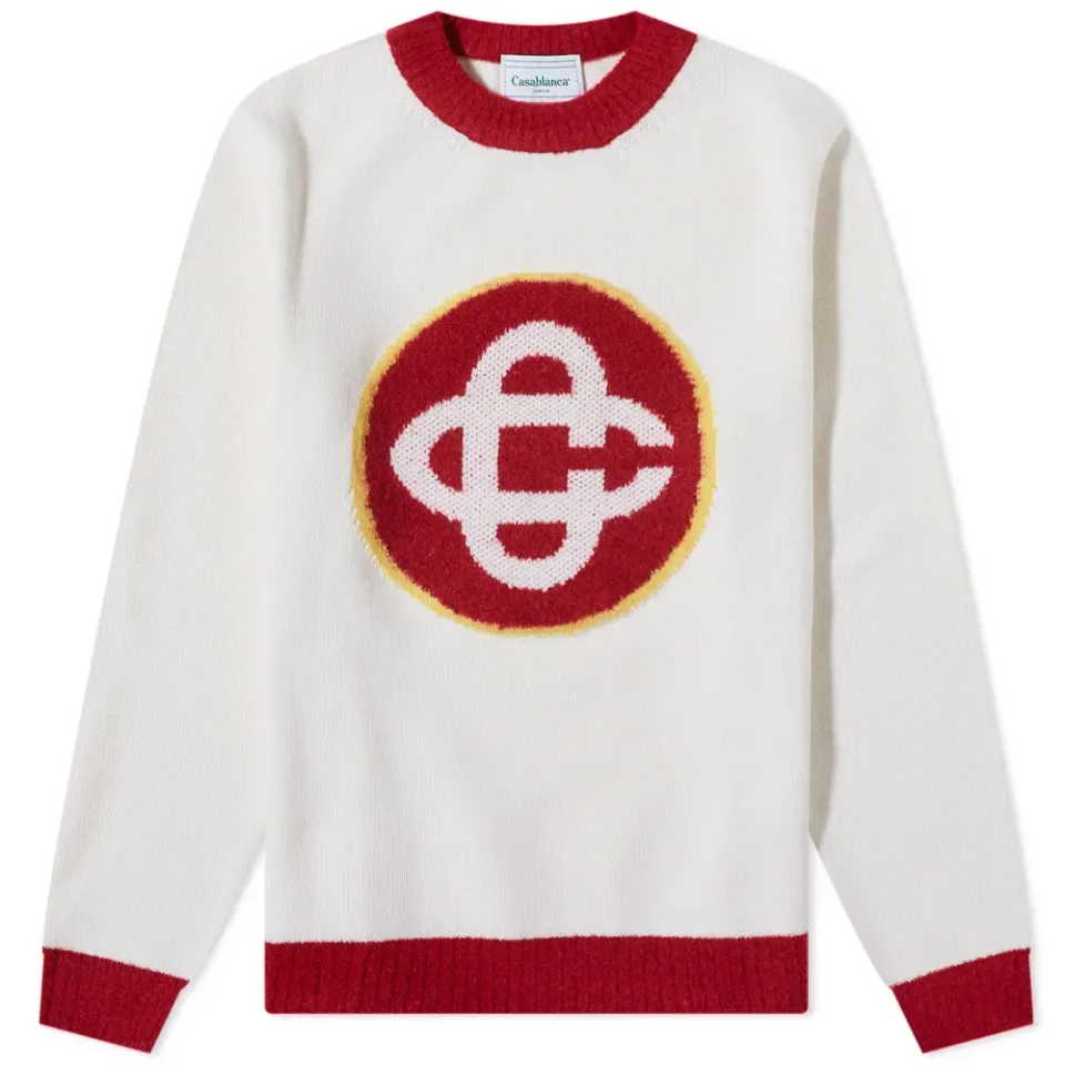 Monogram Crew Knit