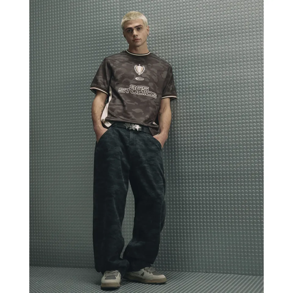 Camo Baggy Fit Jeans