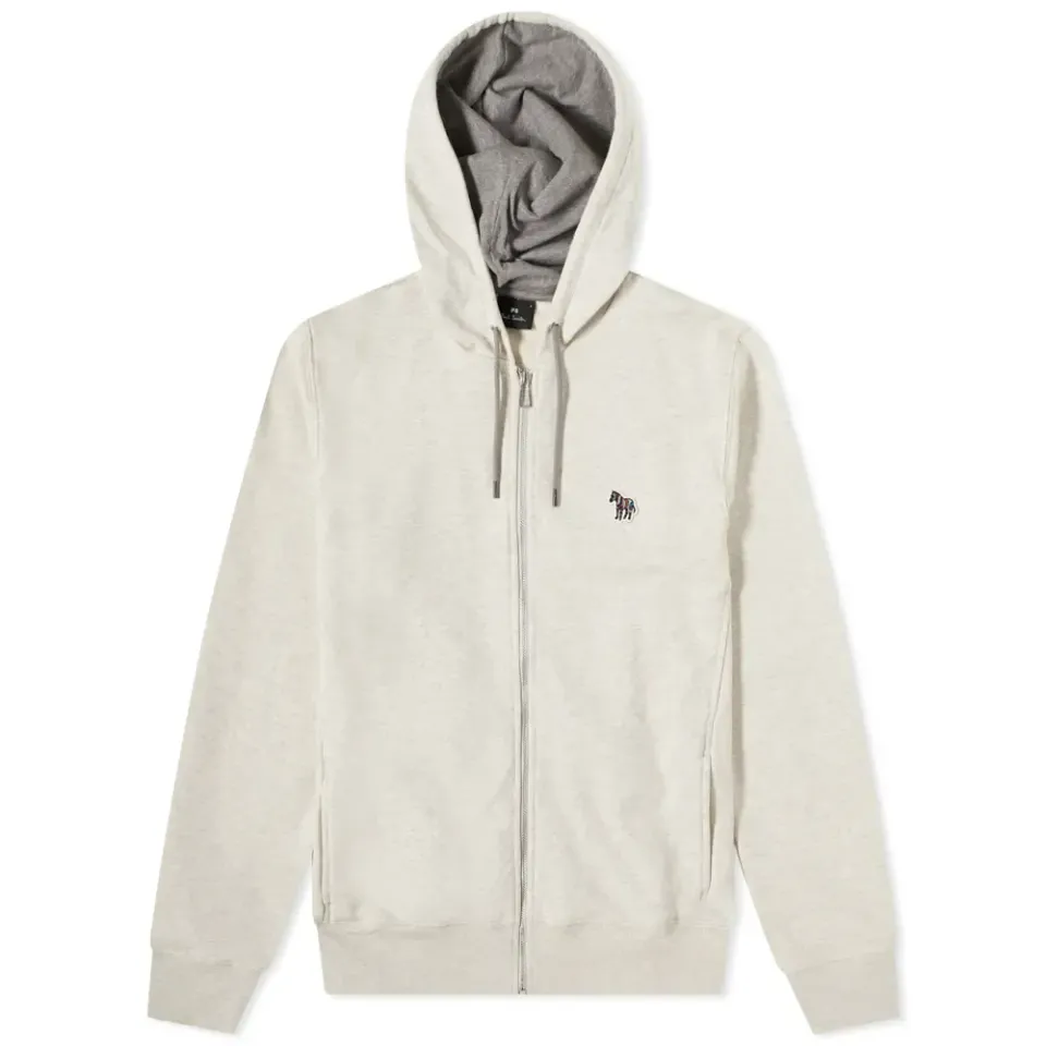 Zebra Zip Hoodie