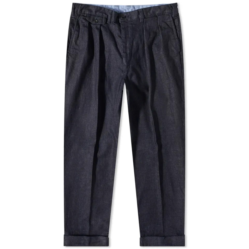 2 Pleats Denim Pant