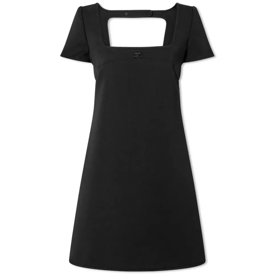 Courrèges Shortsleeve Mini Workwear Dress