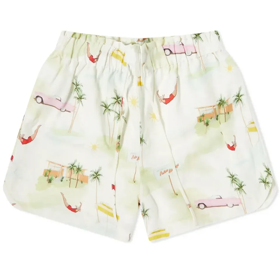 Patricia Palm Springs Print Shorts