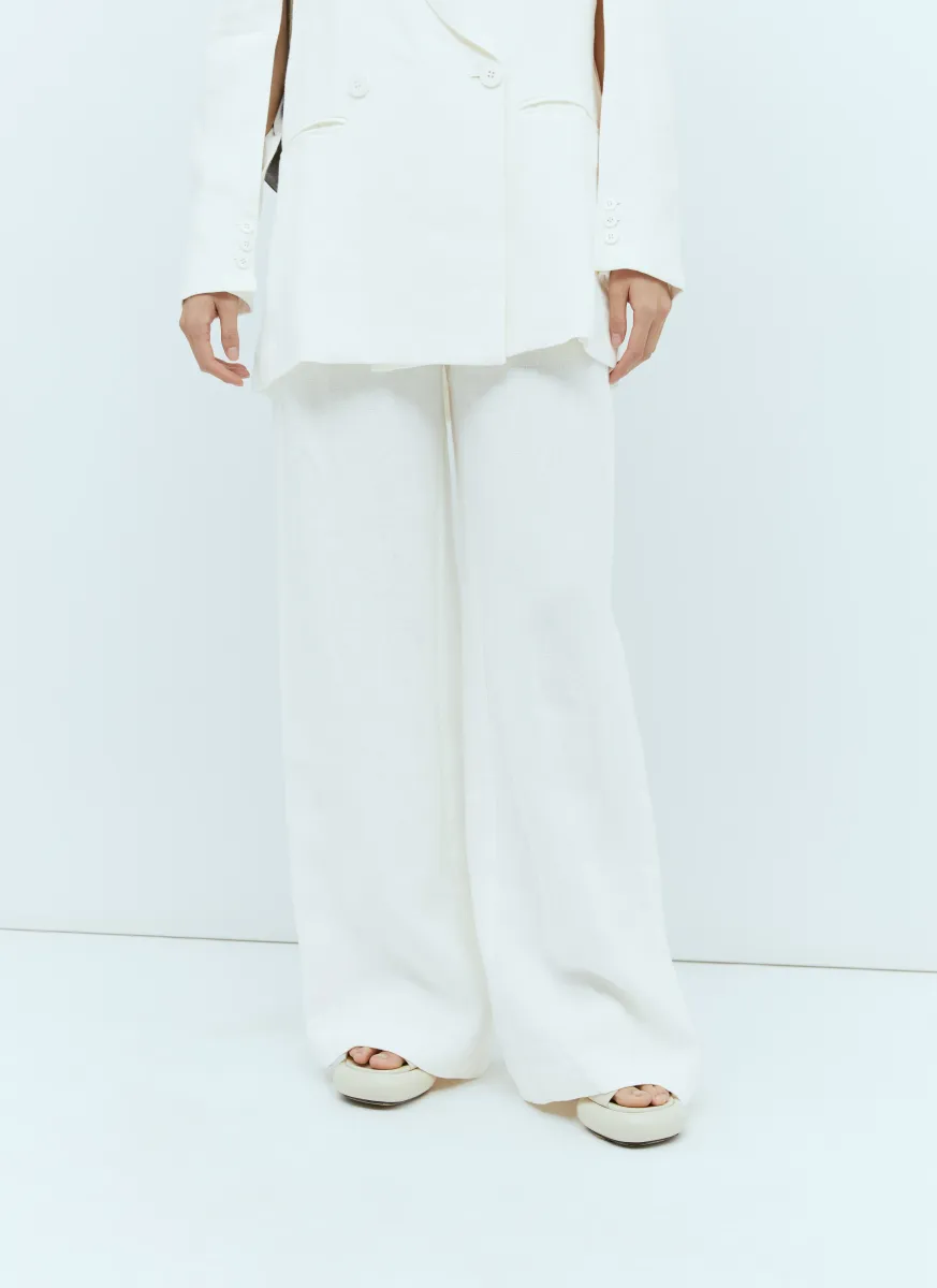 Linen Wide Leg Pants