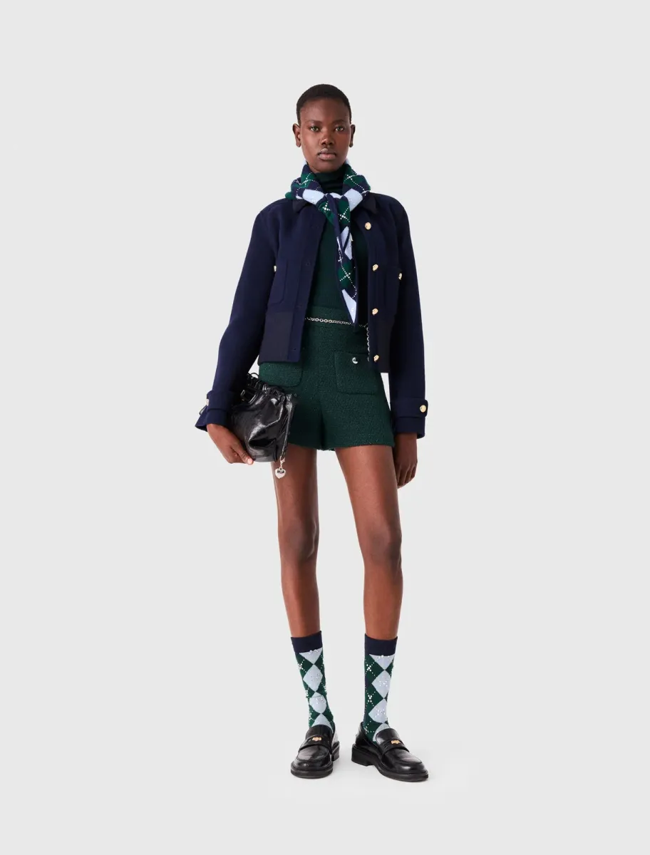 Tweed shorts