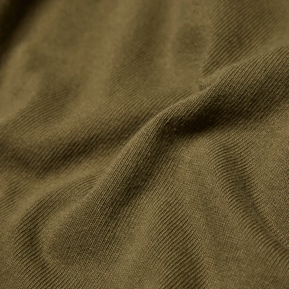 Split Hem Jersey Crew Sweat