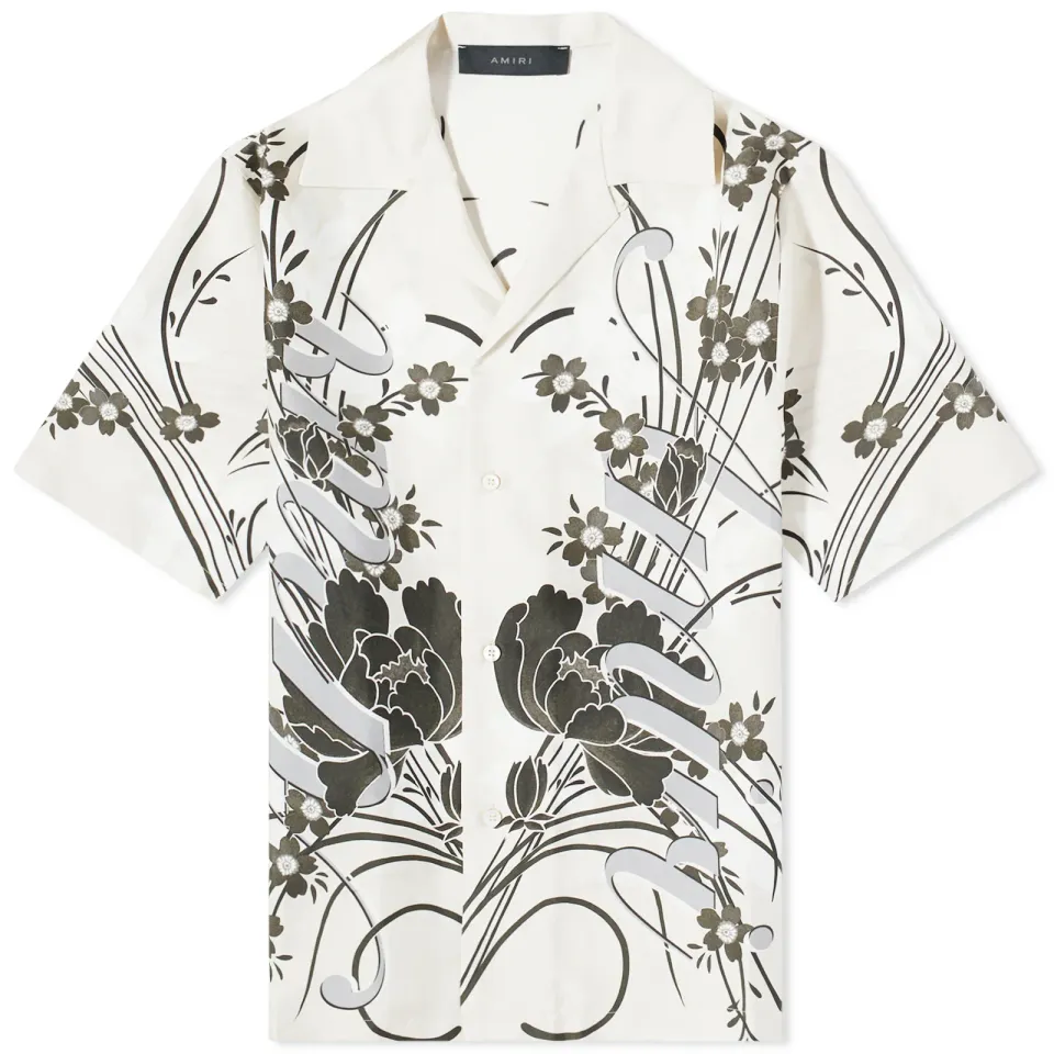 Floral Silk Vacation Shirt