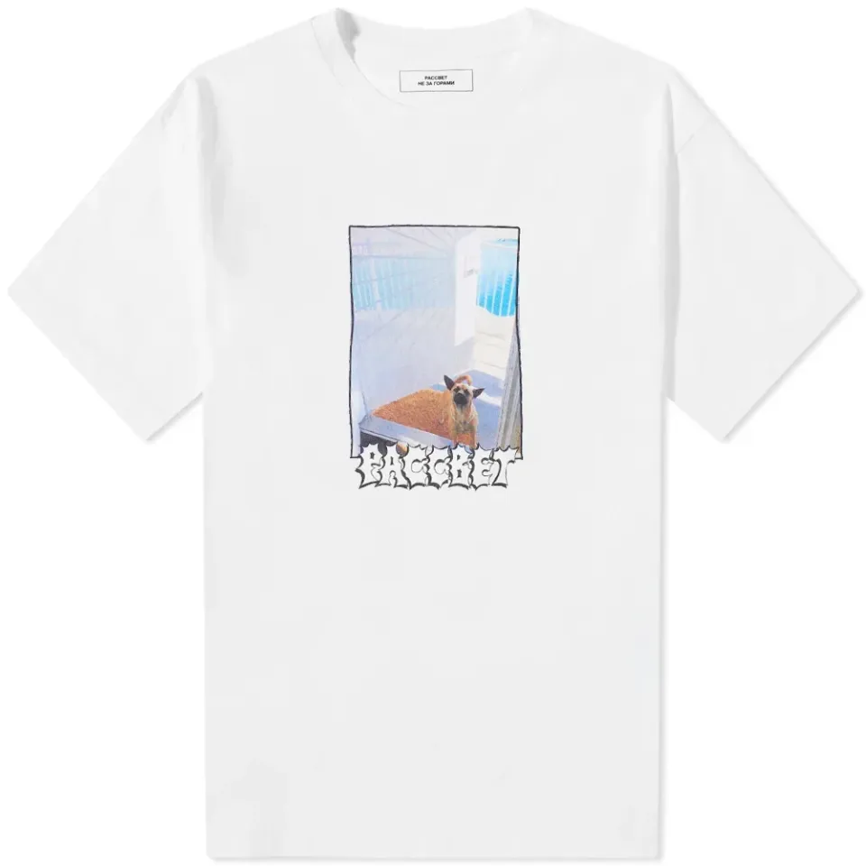 Dog Print Logo T-Shirt