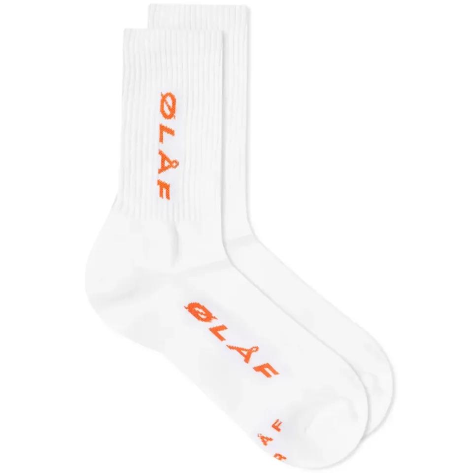 Italic Logo Sock