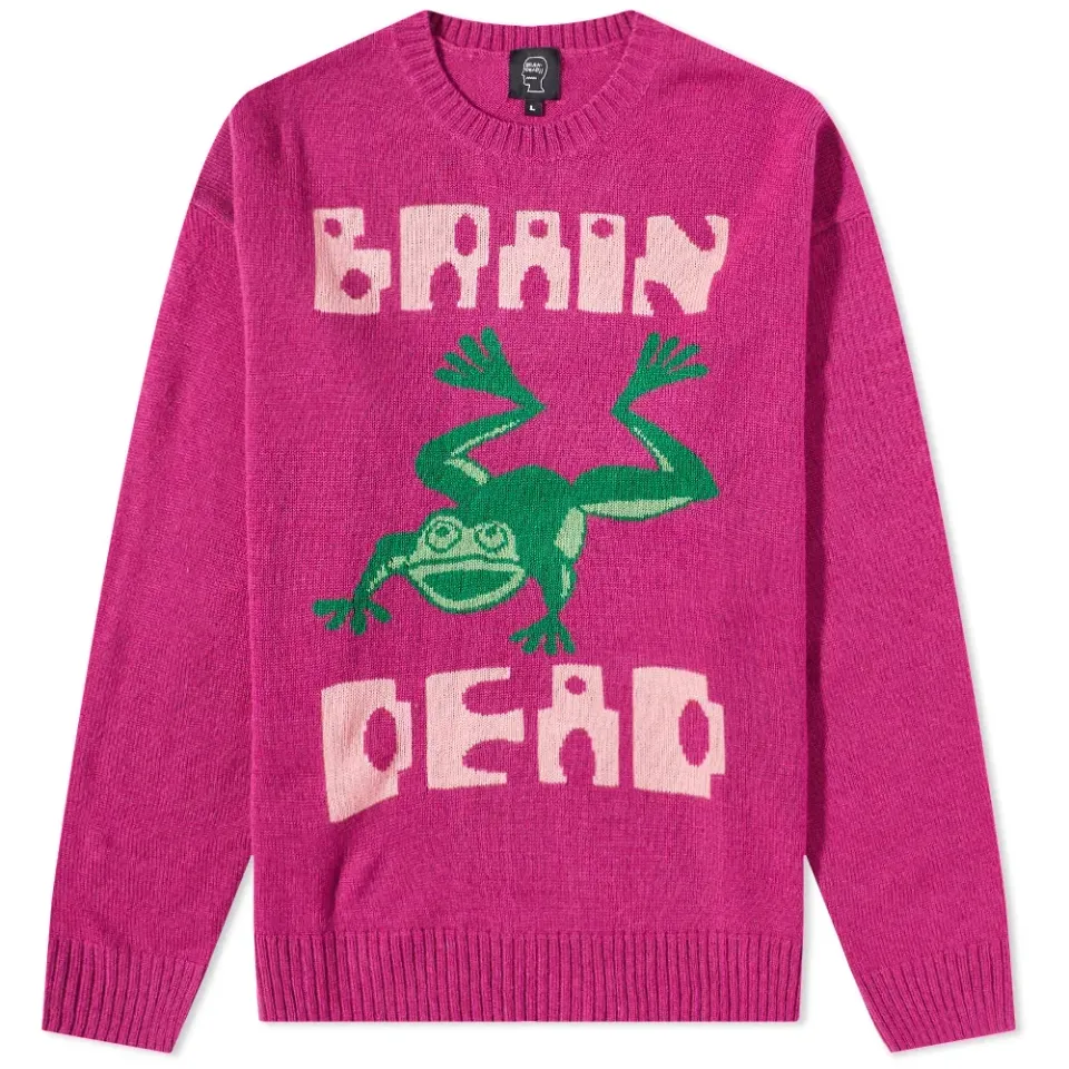 Frogger Crew Knit