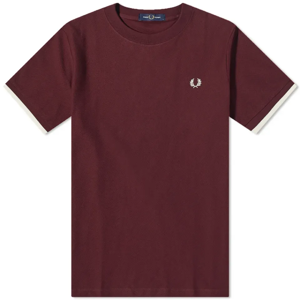 Authentic Tipped Pique T-Shirt