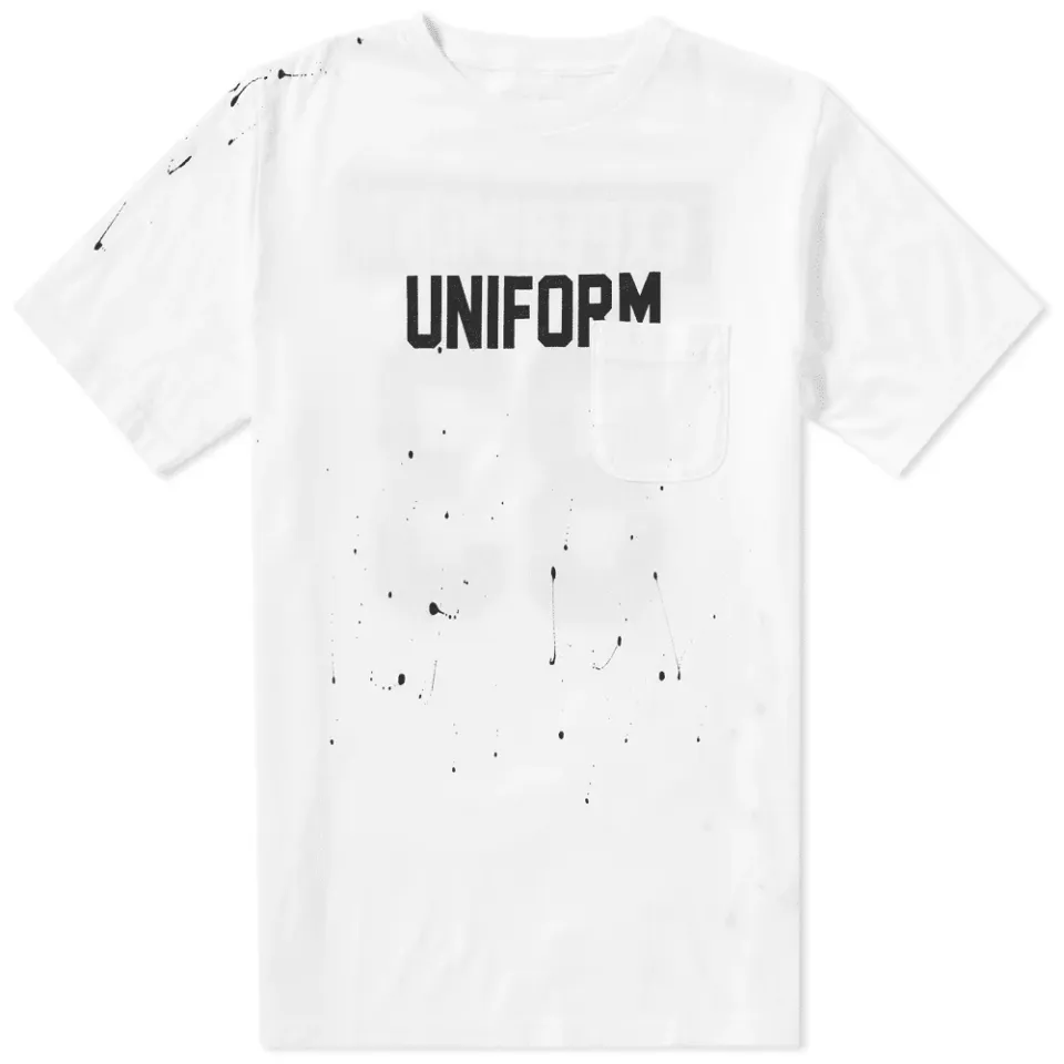 Drip Pocket Numbering Tee