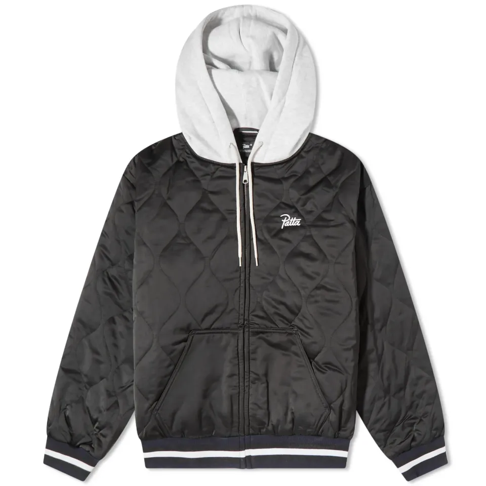 Hooded Bomber Jacket