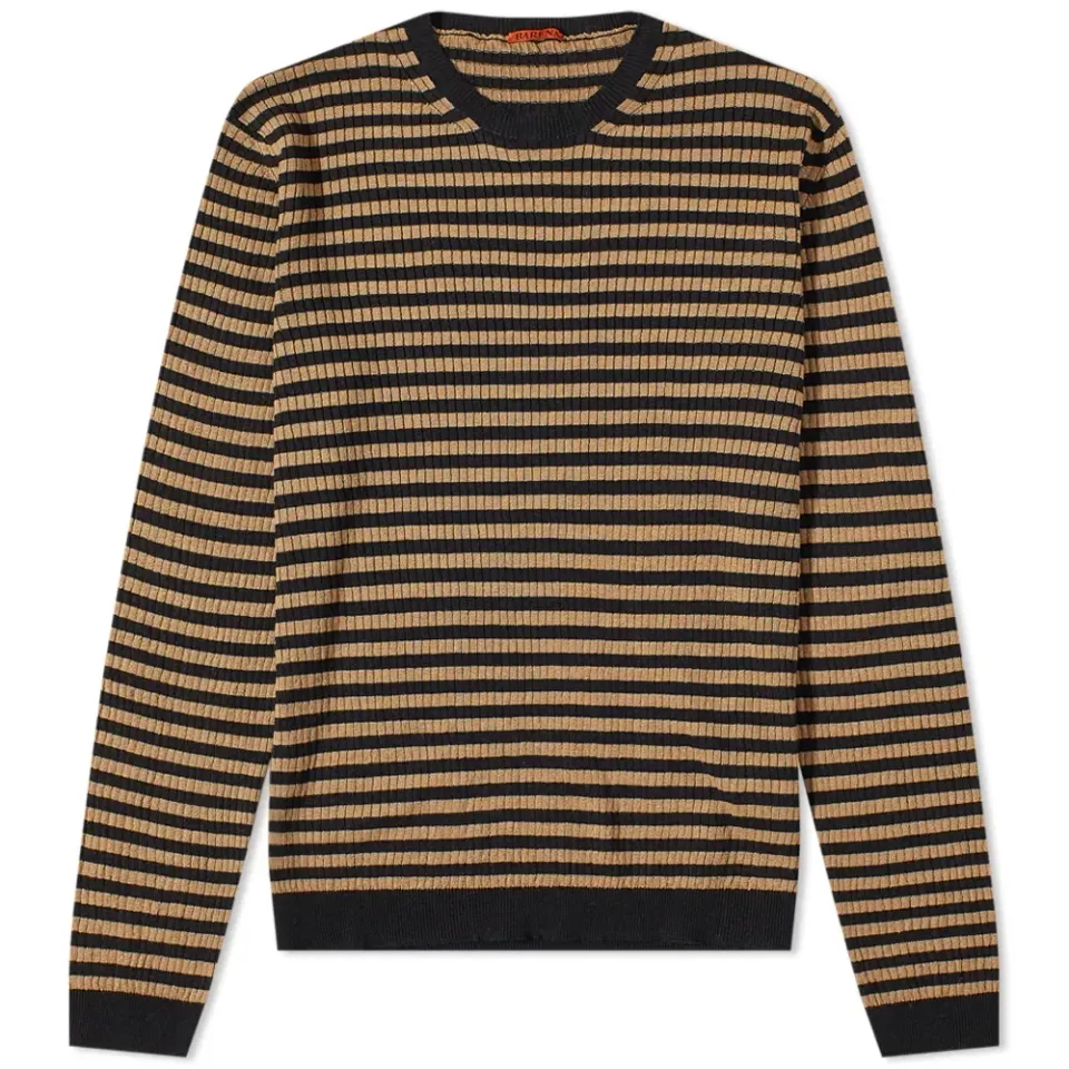 Ato Stripe Crew Knit
