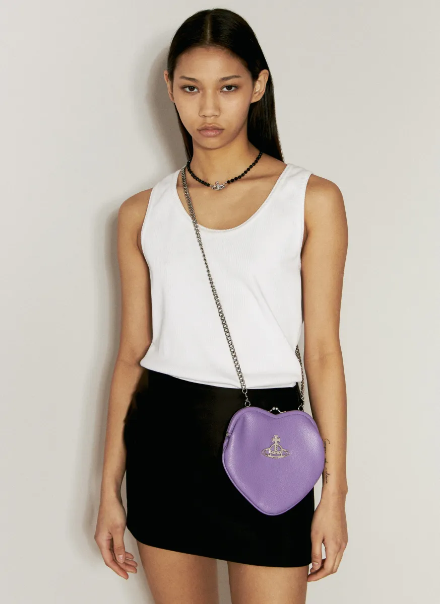 Belle Heart Frame Shoulder Bag