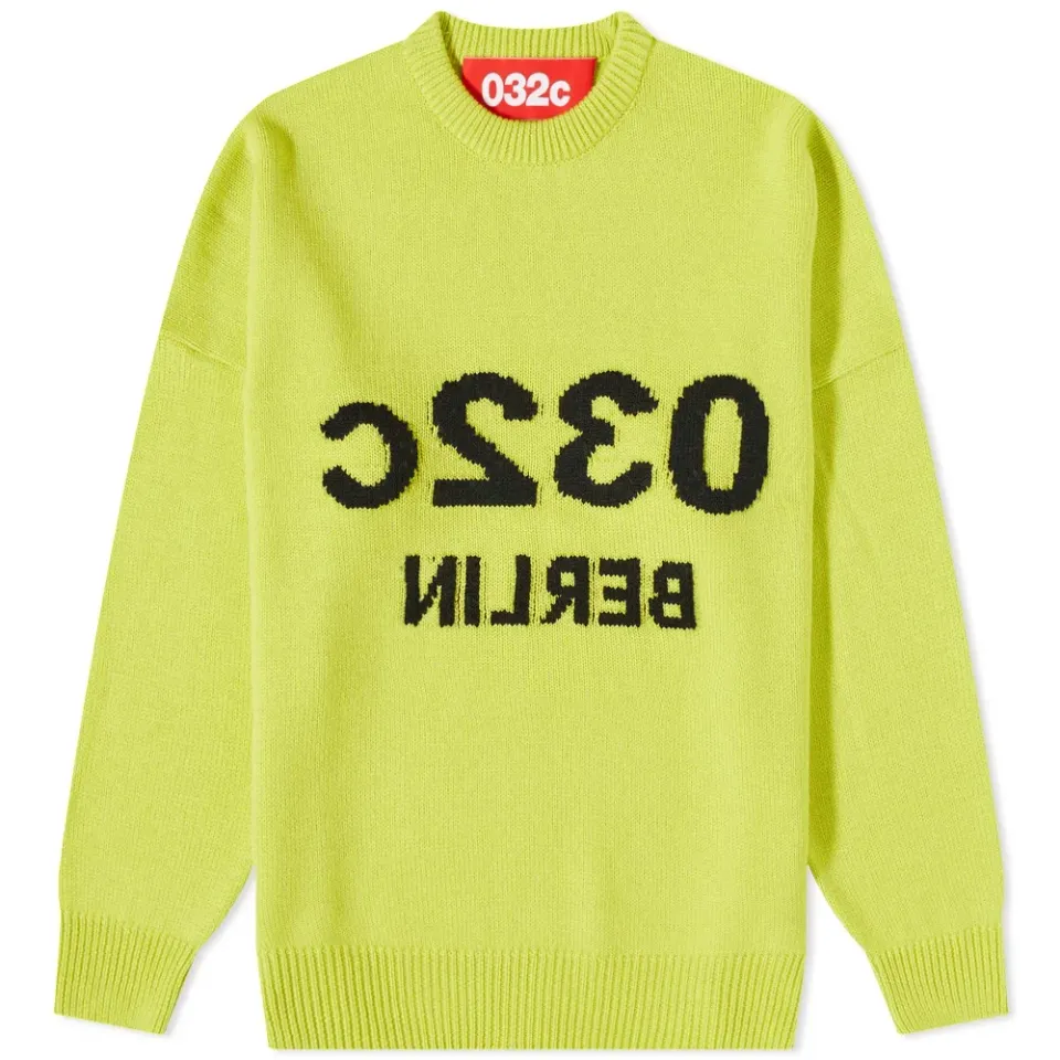 Reverse Logo Berlin Crew Knit