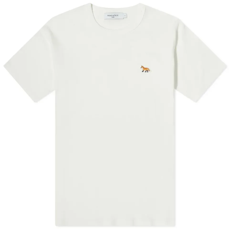 Maison Kitsuné Profile Fox Patch Fitted T-Shirt