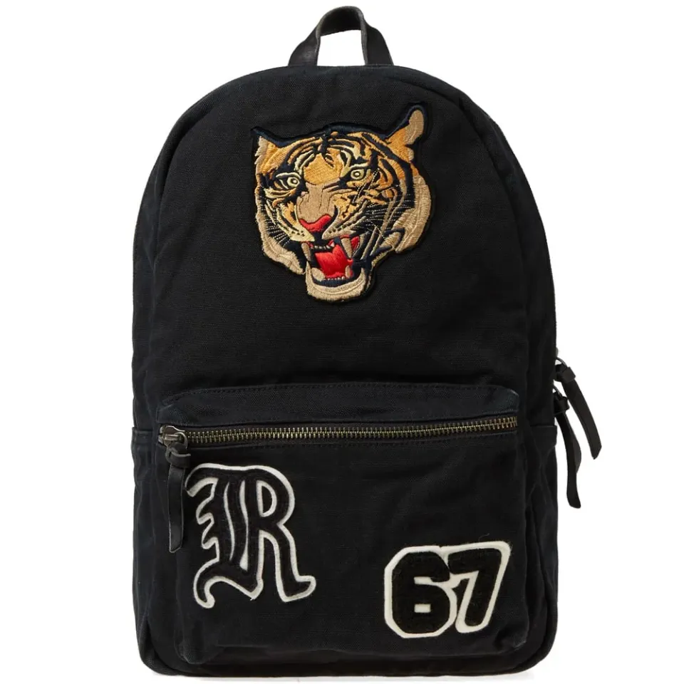 Tiger Embroidered Backpack