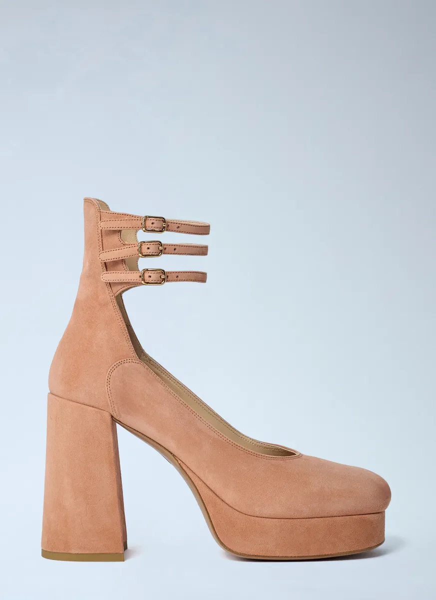 Loti Suede Platform Pumps