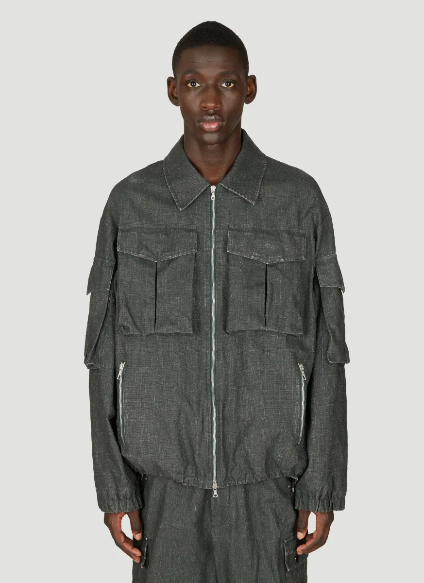 Multiple Pocket Jacket
