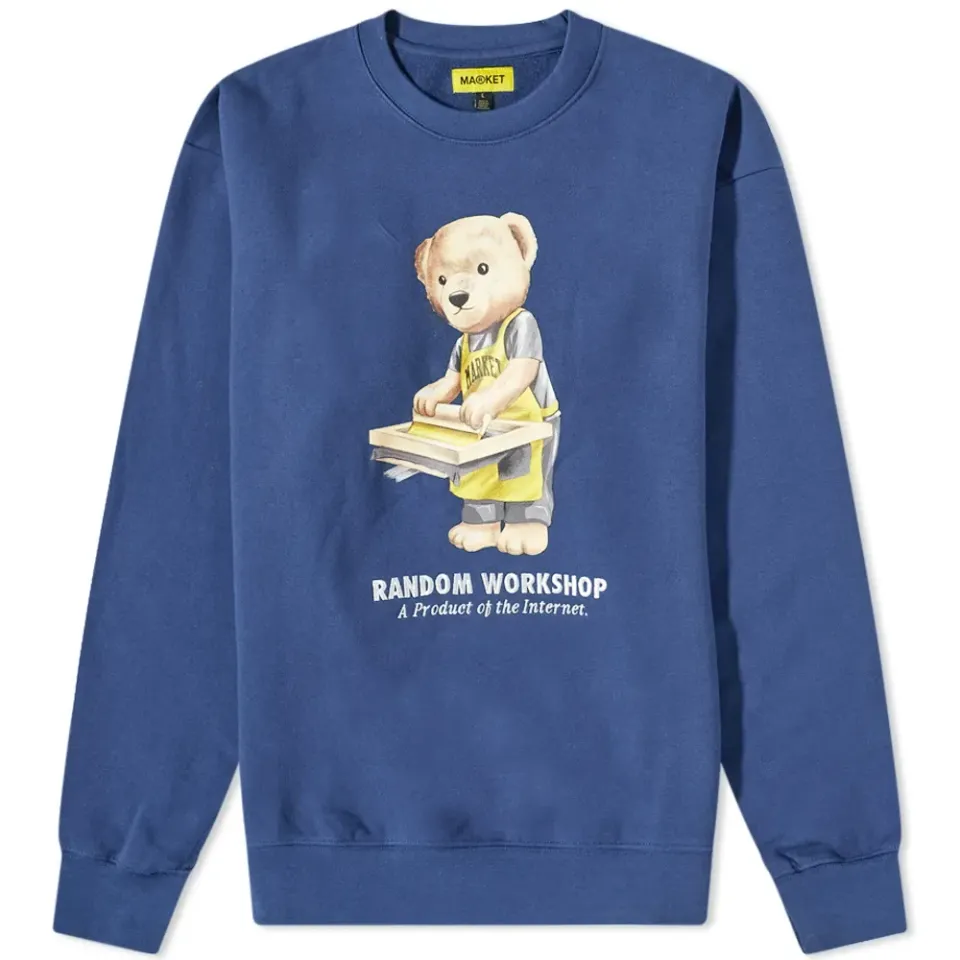 Random Workshop Bear Crew Sweat