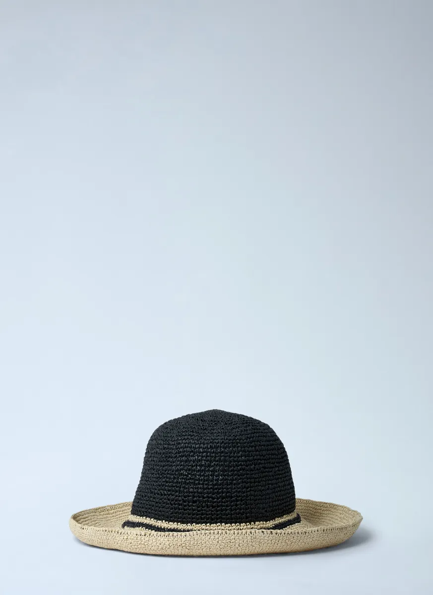 Straw Bucket Hat