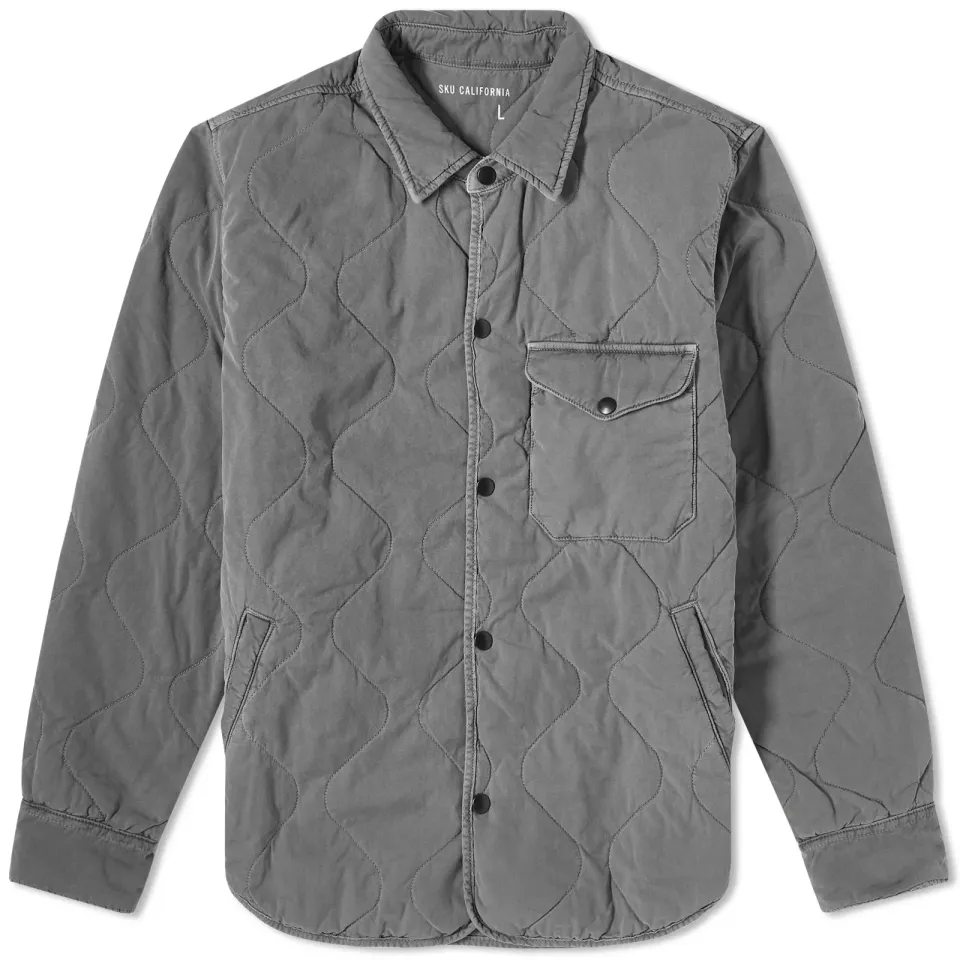 Quilted Shirt Jacket
