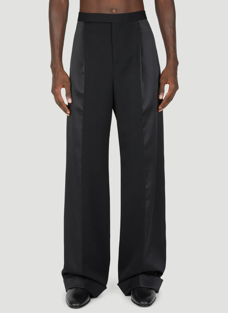 Flared Tuxedo Pants
