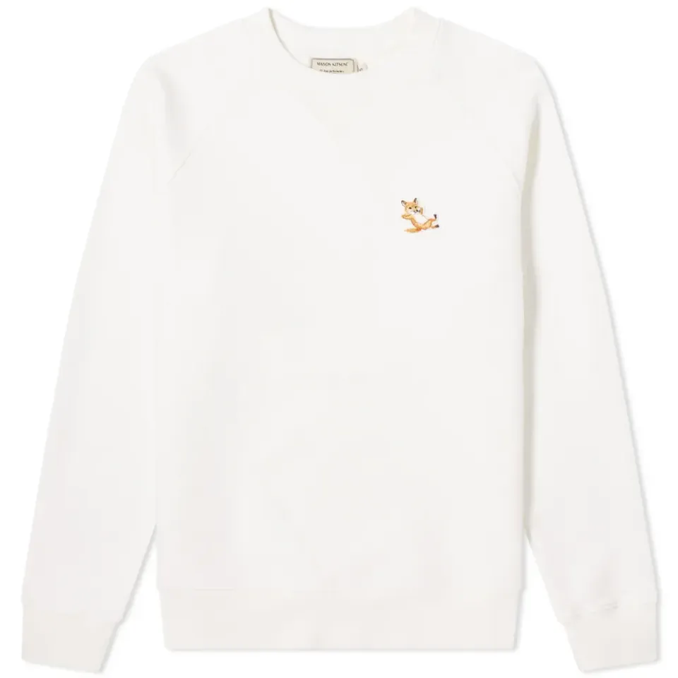 Maison Kitsuné Chillax Fox Patch Classic Crew Sweat