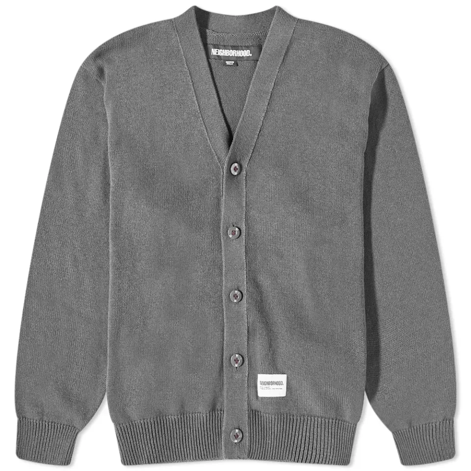 Plain Knit Cardigan