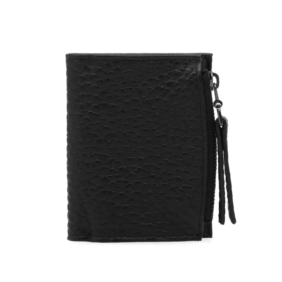 11 Grain Leather Zip Wallet