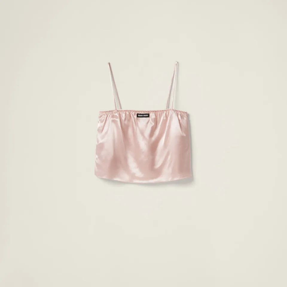 Satin top