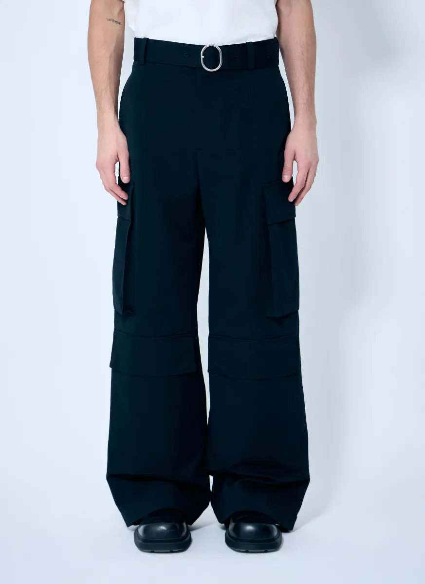 Belted Cargo Pants