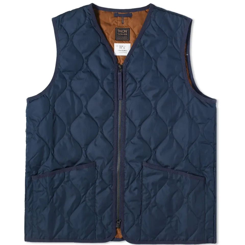 Military Zip Down Vest