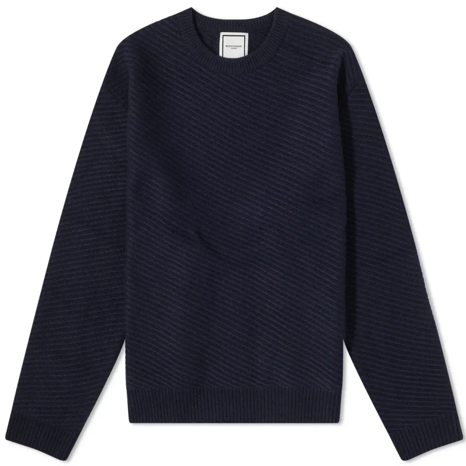Textured Crew Knit