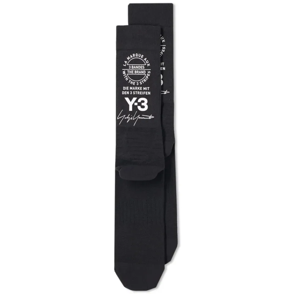 Stacked Brand Sock