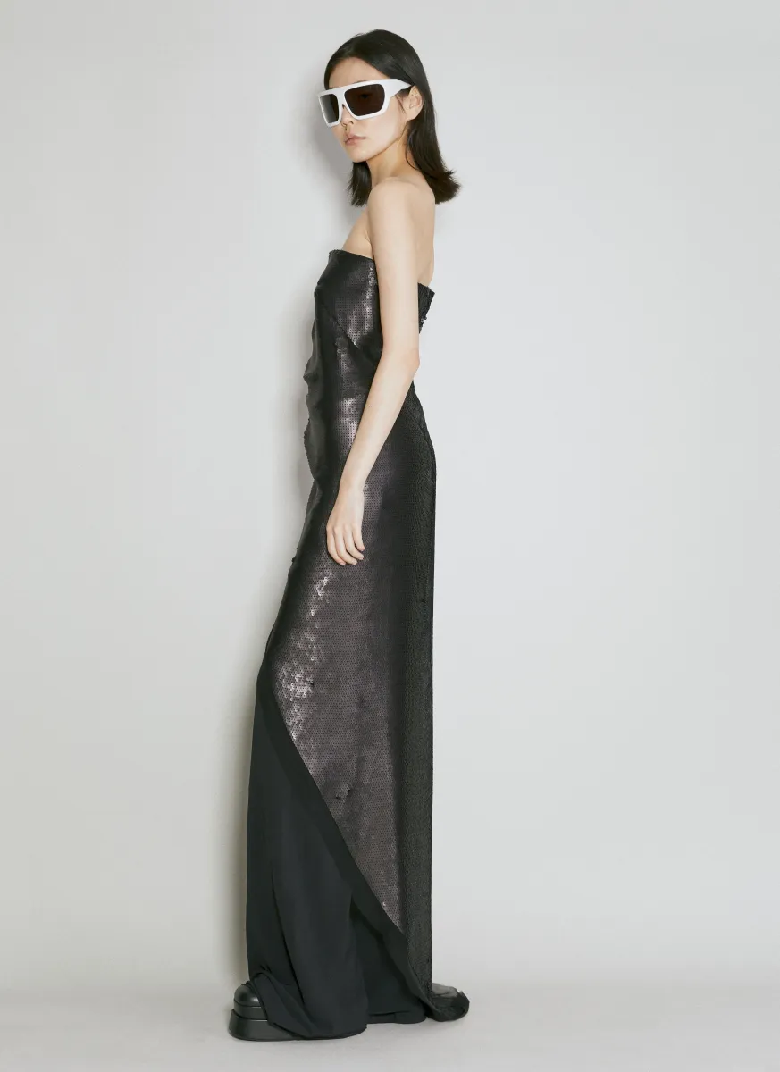 Long Sequin Top