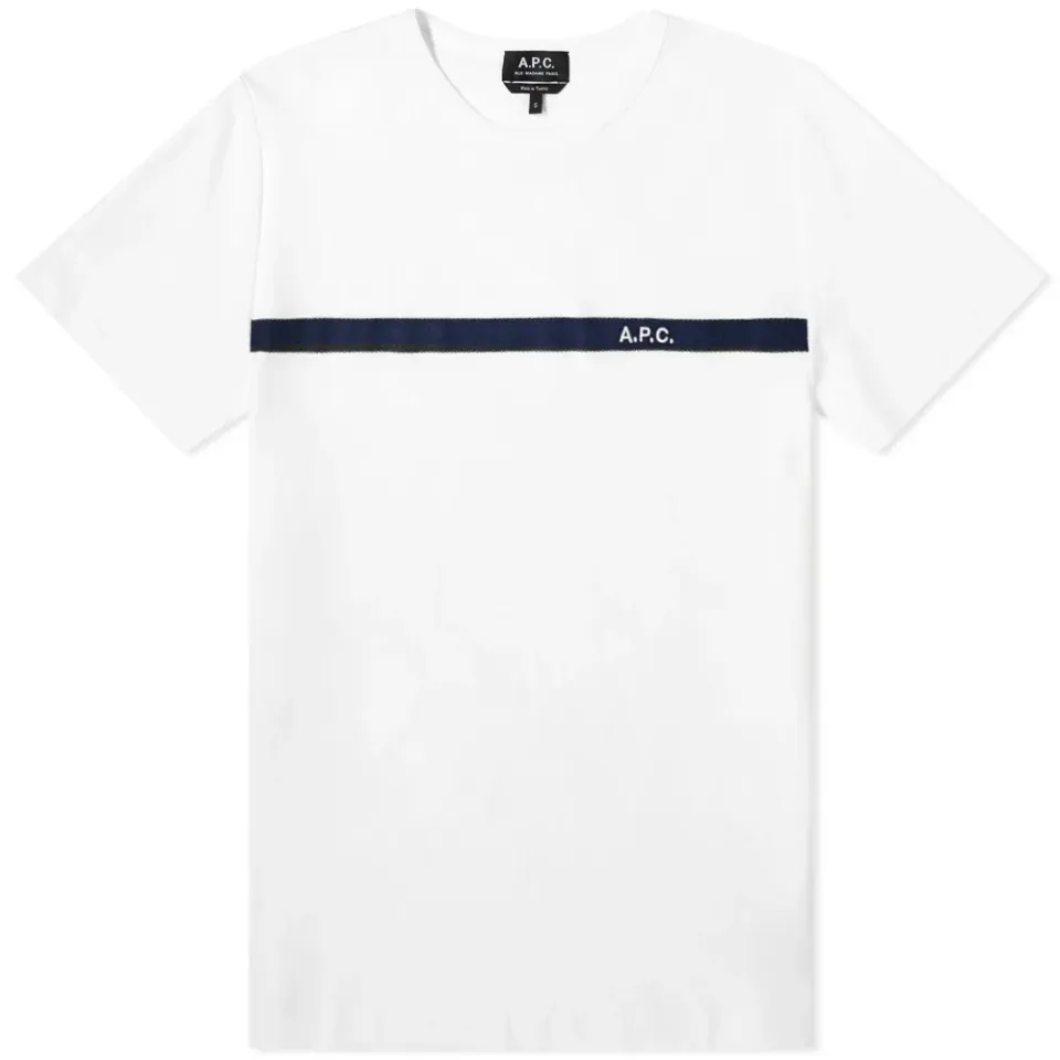 A.P.C. Yukata Band Logo Tee