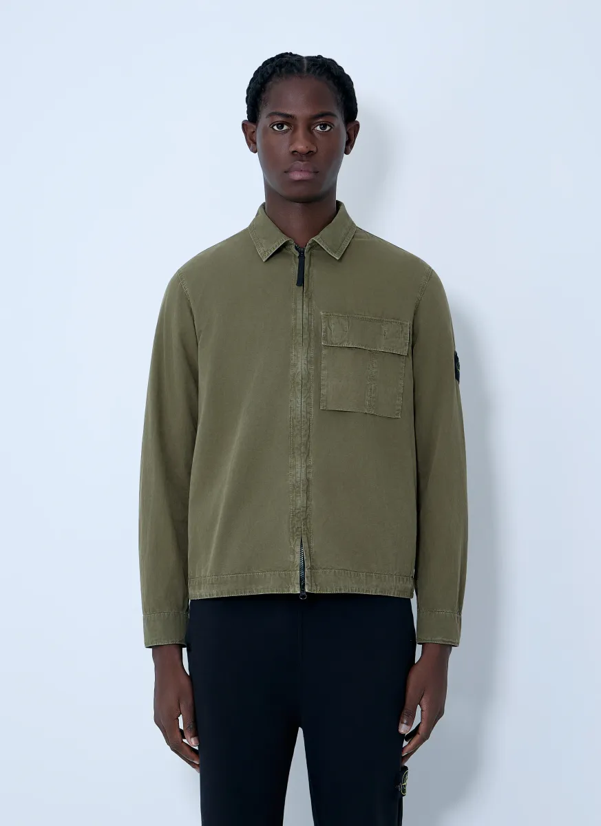 Logo Patch Overshirt