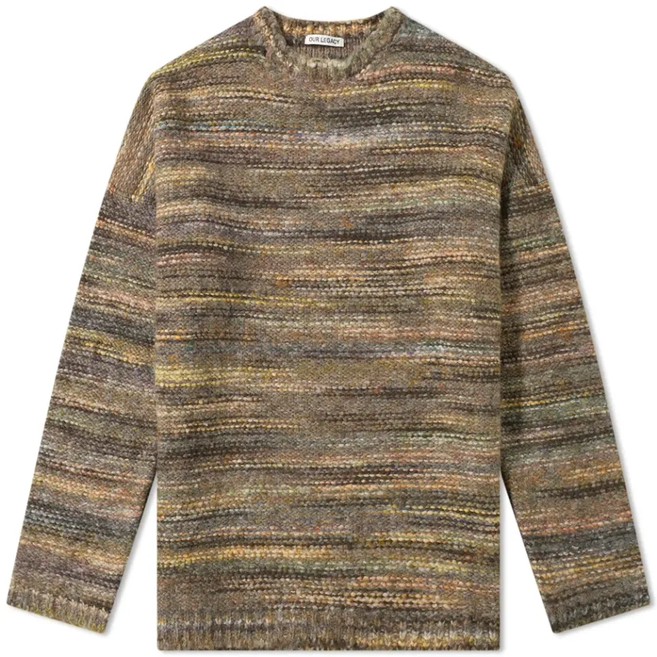 Crew Neck Fair Isle Knit